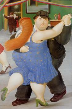Fernando Botero : Dancers II